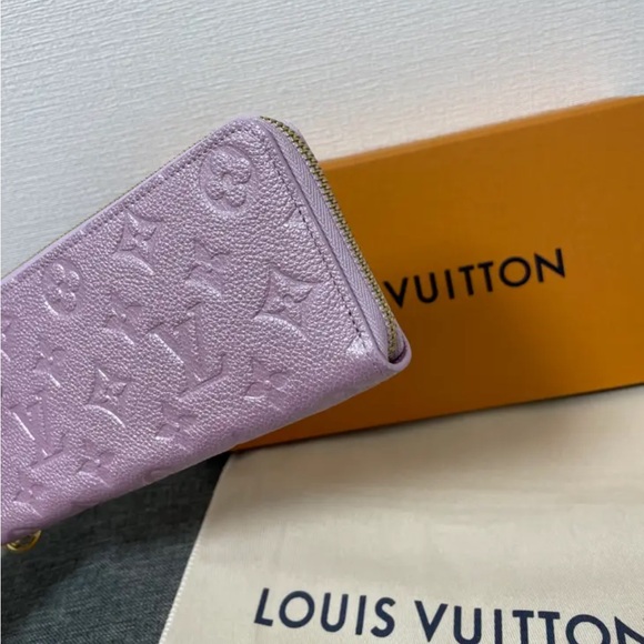 Louis Vuitton Zippy Wallet Purse M82173 long wallet Clémence Wallet pink - Picture 3 of 6